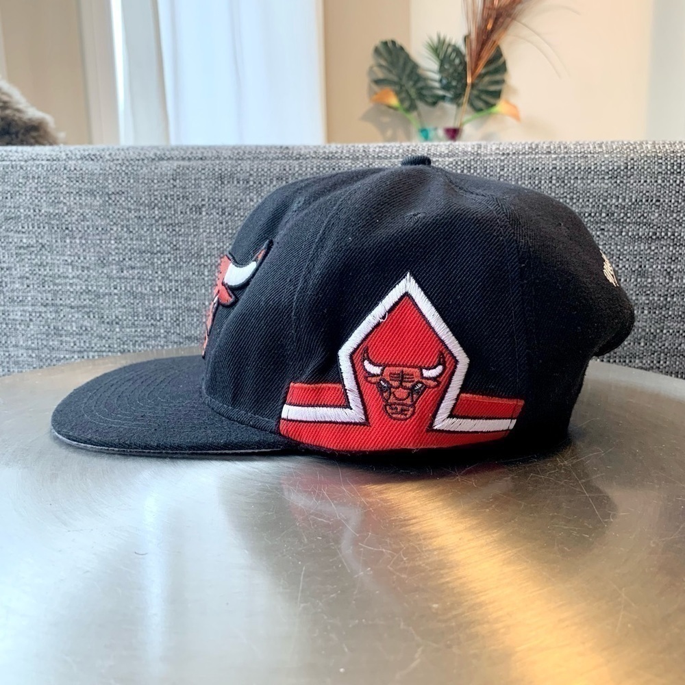 Mitchell & Ness Chicago Bulls snapback baseball hat hardwood classics nba cap - Picture 3 of 7